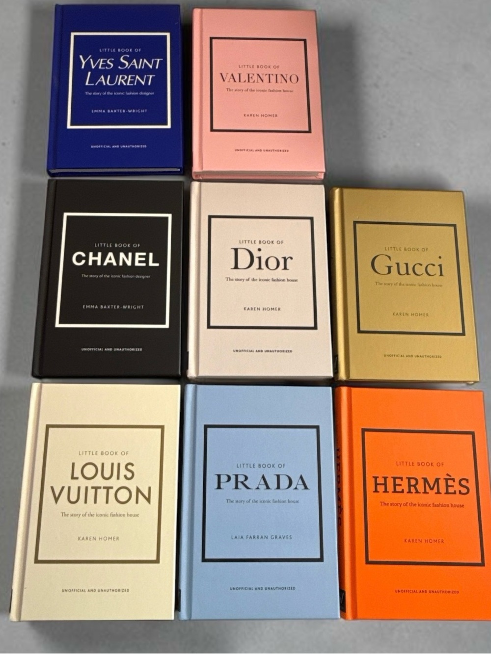 Little Book of fashion designers & brands.